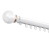 Schiebevorhangschienensystem aus Aluminium, stilvolle Raumteiler...