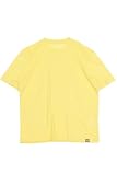 [super.natural] [sn] スーパーナチュラル tomu×[sn] ランプリント ショートスリーブ Tシャツ 半袖 吸汗 速乾 防臭 メリノウール ランニング トレーニング ハイキング ヨガ (ユニセックス) Powder Yellow M