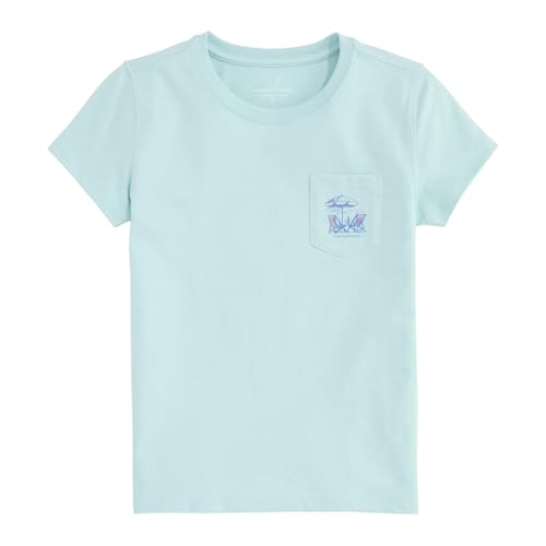 vineyard vines Girls' Beach Chairs Short-Sleeve Pocket Tee2