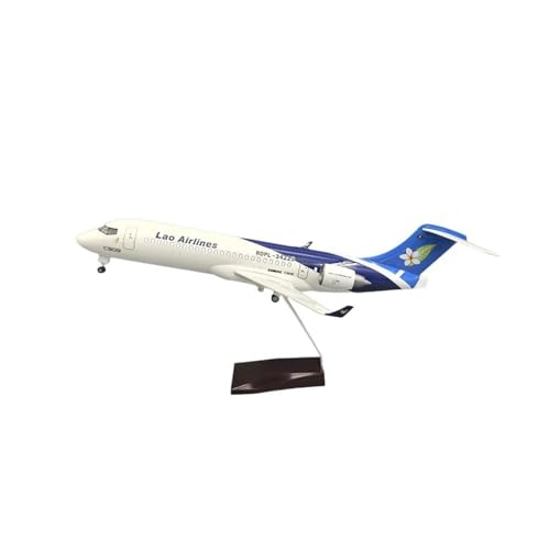 Avion en métal moulé sous pression C909 47cm, réplique haut de gamme 1/170 avec lumière