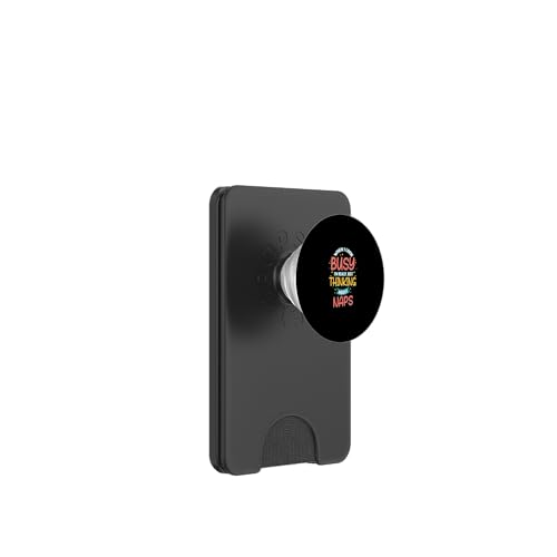 Cuando me veo ocupado, realmente solo estoy pensando en las siestas PopSockets PopWallet para...