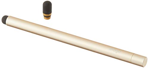 Elago Premium Aluminum Stylus Pens For All Touch Screen Tablets/Cell Phones [Slim][Gold], Replaceable Tip, Extra Tip Included, Compatible With Iphone, Ipad, Galaxy S Series, Galaxy Tab, Kindle Fire #TOP1