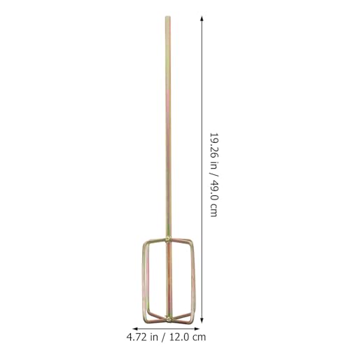 Tiges de mélange professionnelles Yardenfun, outillage robuste hexagonal double extrémité