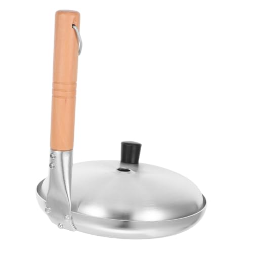 UTHCLO Sartén Antiadherente con Mango Vertical para Cocina Inducción y Gas Creativo para Padres Hijos Aluminio para Tortillas y Huevos Saludables