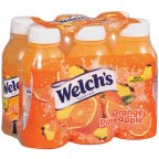 Welch's Juice Drink Orange Pineapple 6 PK (Pack of 8)