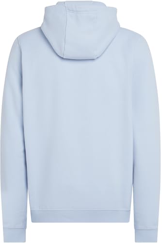 Tommy Hilfiger Herren Hoodie Central Chest Stripe mit Kapuze, Blau (Breezy Blue), M – Ansicht 5