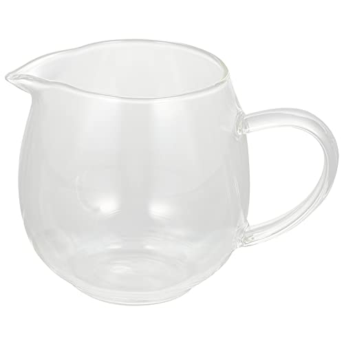DOITOOL 1pc Glass Cup Glass Tea Distributor Office Tea Cup Household Tea Cup Heat-Resistant Tea Distributor Flower Tea Cup Glass Teacup Hot Tea Distributor Drinking Cup Water Tea Cup