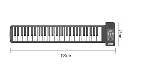 Piano électrique portable à 61 touches pour enfants débutants adultes roulés à la main - Les Beatles, Paul McCartney, John Lennon, RIngo Starr, George Harrison Piano électrique portable à 61 touches pour enfants débutants adultes roulés à la main – Image 3