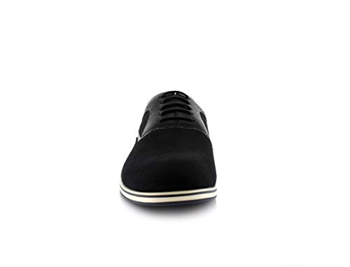Image of Ferro Aldo Men's Classic Cap Toe Oxford Dress Shoe Collection | Perfect for Formal, Business, and Wedding Attire