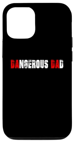 ���̓� for New Dad Papa Dangerous Dad - Funny Dada �X�}�z�P�[�X iPhone 12/12 Pro �p