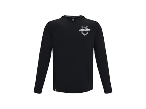 Cazadora con capucha Under Armour para hombre en color negro ajustable 4