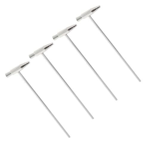 Wakauto 4pcs Tuning Hammers Made of Iron Mini Tuning Hammer for Jewelry Watchmaker