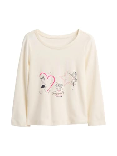 Image of Gap Baby Girls' Long Sleeve Logo Tee T-Shirt