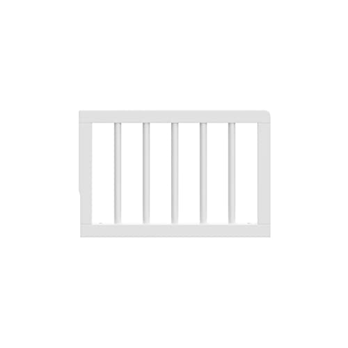 Image of Graco Toddler Safety Guardrail-Dowels (White) - GREENGUARD Gold Certified, Safety Guardrail for Convertible Crib Conversion to Toddler Bed, Non-Toxic Finish