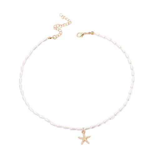 La Mejor Lista de Gargantillas Top 10. 46 SAFIGLE Collar De Perlas Cultivadas Y Gargantilla Estrella Para Mujer Joyería De Moda Ideal Para Bodas Fiestas Cena Y Regalos Especiales