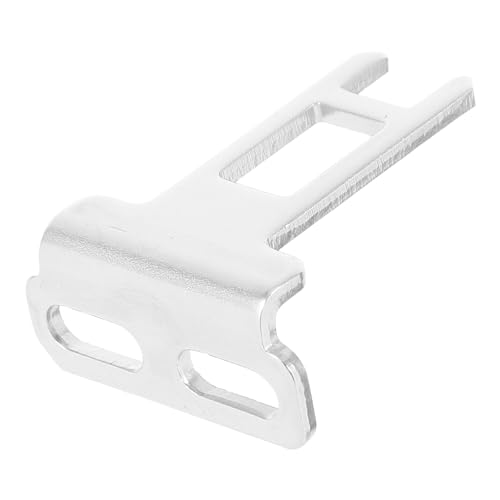 Image of SHINEOFI Safety Door Lock Switch Small Vertical Actuating for Interior Doors Bathroom Kitchen Cabinet Security Lock Pin Style Half-moon Key for Elevator