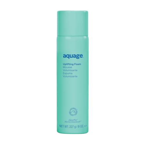 Aquage Uplifting Foam & Hair Mousse - Root Lifter and Volumizing Mousse for Fine Thin Hair - Lightweight Volumizer for Body Bounce and Blowouts (10oz)