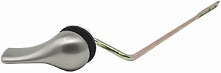 Qualihome Universal Toilet Handle Tank Flush Lever Replacement Handle, Satin Nickel Finish Toilet