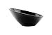 G.E.T. B-792-BK Angled Cascading Serving Bowl for Salads, Rice and Dessert, 24 Ounce / 9.25