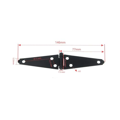 Bisagras de puerta de acero inoxidable resistentes con cierre automático, paquete de 2 bisagras de correa reversibles con tornillos para vallas, puertas de madera, puertas de armario y uso al aire