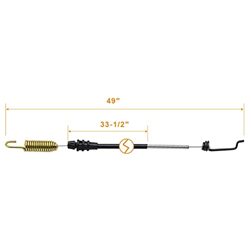 108-8158 Traction Cable Replaces Toro 21" Super Recycler Lawn Mower 20054 20055 20056 20095C 20099 20381 20382 by Ganivsor - Used condition - Image 5