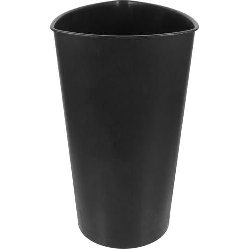 Pot porte-fleurs noir de qualité supérieure design épuré - 2