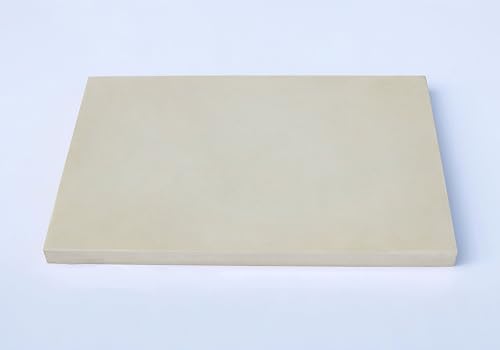 Tabla de cortar rectangular de caucho SUNRISE 18x12x1 pulg miniatura 1