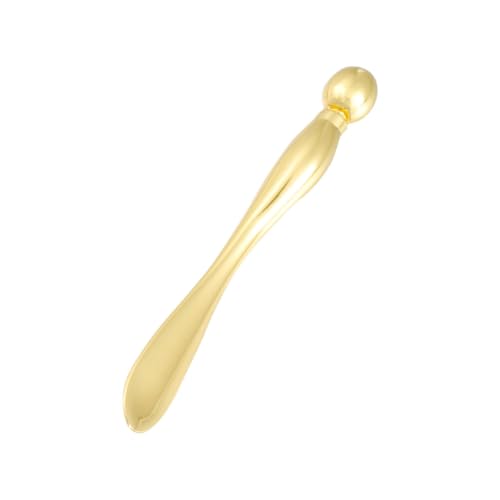 DIYEAH 2pcs Gold Eye Massage Sticks Alloy Eye Cream Roller Facial Skin Care Tools for Wrinkle Reduction - Image 6