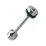 Billet Aluminum Oil Diverter Barbell Oil Restrictor Galley Plug Compatible with GM Gen III & IV LS Engines LS1 LS2 LS3 LS6 LS7 LS9 LQ4 LQ9 4.8L 5.3L 6.0L 6.2L, Oil Dumbbell for LS Engine