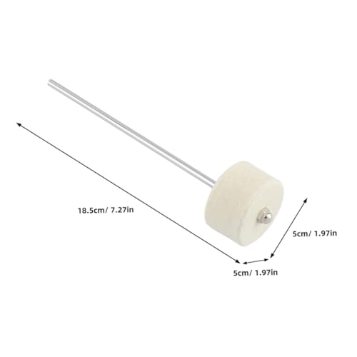 Vaguelly 2pcs Repuestos Doble Cabeza Martillo Batería miniatura 2