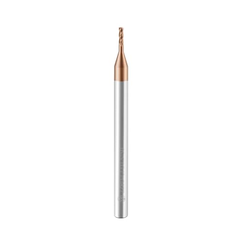 Image of Carbide Extended Flat End Mills Deep Groove Mills 4 Flute，Suitable for Side milling Slotting， for Milling Alloy Steels, Hardened Steel, Metal etc.1 Pcs D1.5*L6*D4*L50mm