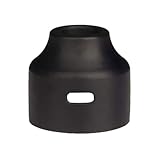 Qingtian-ceg Capuchon supérieur de Remplacement 1PCS pour Wasp Nano RDA/RDTA 22mm Pom/PC/PEI sans Tabac ni Nicotine (Bundle : 1pcs, Color : Black)