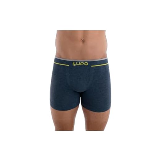 Cueca Lupo AM Boxer,Lupo,Masculino Azul P