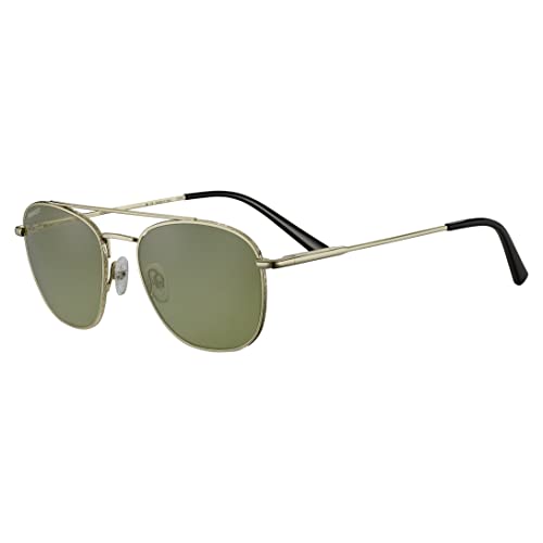 Serengetti Square Carroll Shiny Light Gold-Mineral Non Polarized 555nm, Multi, One Size2