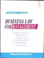 Buy Business Law For Management (English) Book Online at Low Prices in ...