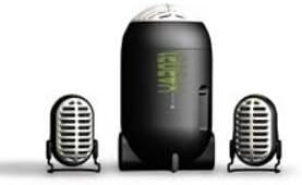 Altec Lansing XA3021 2.1 Speakers (3-Speaker, Black & Silver)