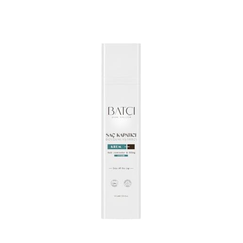 Batcı Hair Concealer &amp; Filling Cream for Bald Spots &amp; Thinning Hair – Waterproof, Sweat-Proof Scalp Coverage – Natural Root Touch-Up Cream for Men &amp; Women – 1.69 Fl Oz 50 ml