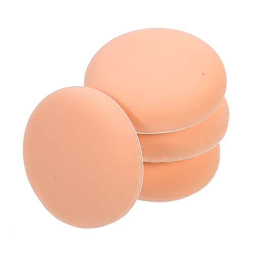 WRITWAA 4Pcs Makeup Powder Puff Soft Cosmetic for Application Travel Friendly Design Dual Use for Wet Dry Makeup for Home the Go