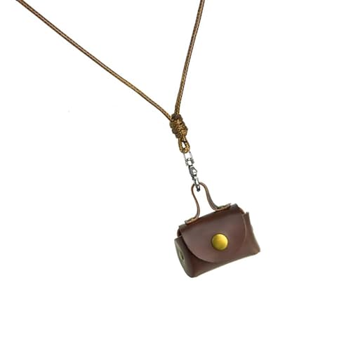 Practical Leather Hanging Pouches Fashion Accessory for Earphones and Loose Change Suitable for Trendy Adults Wear Travel Pouches