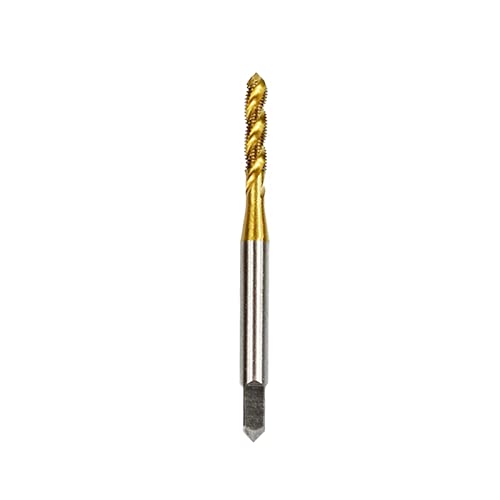 Hss Titanium Steel Screw Tap Coated Metric Spiral Thread M2 / M2.5 / M3 / M3.5 / M4 / M5 / M6 Hand Tr-Tap Right Thread MINGPING (Color : M8x1.25)