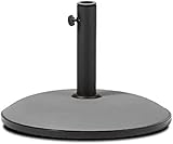 USO AMPLIO: Base de la sombrilla es ideal para usar en el patio, jardín, césped, patio, piscina y terraza. Se puede utilizar como base de sombrilla de ocio al aire libre, base de sombrilla, base de sombrilla de patio, base de sombrilla de exterior, base de sombrilla de mercado.