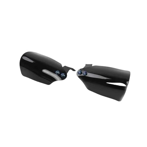 Protège-mains noirs de guidon et protège-frein moto pour Bobber - 6