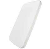 Mecc ecoh Colchón Cuna de bebé, Funda 100% Transpirable, Rectangular de 81 x 50 x 5 cm. Compatible...