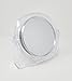 Rucci Clear Vanity Mirror, 1X/10X M821 Mirror Clear Acrylic 6.5 Inch (Pack of 1)