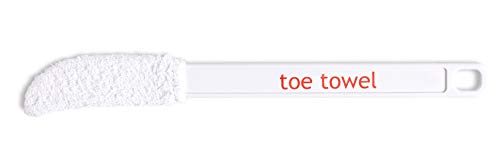 asciugamano per le dita per pulire e asciugare tra tutte le dita dei piedi per rimuovere la pelle morta e i germi, acquista nuovi sacchetti di asciugamani su Amazon