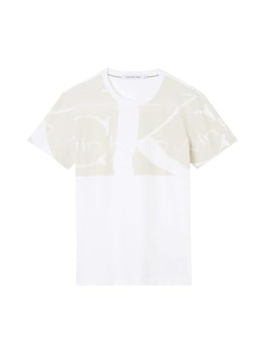 T-shirt Calvin Klein J30j320738 col rond manches courtes