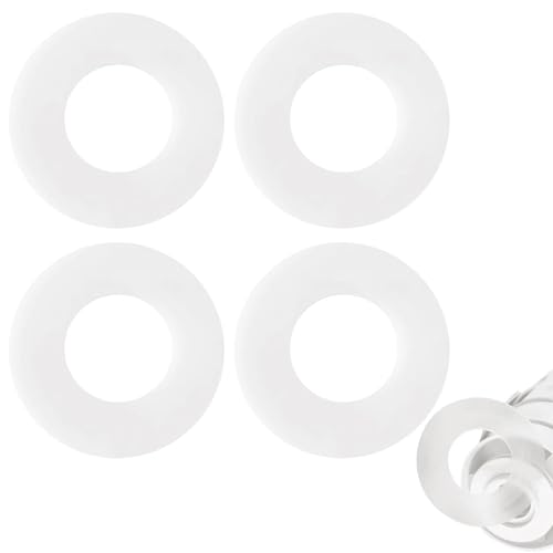 4 Silikon Gummi Unterlegscheiben Membran,Heberglockendichtung, Ersatz Ventil Unterteil Dichtungsring für Geberit 816.418.00.1, Ideal für Reparaturen 4 Silikon Gummi Unterlegscheiben Membran,Heberglockendichtung, Ersatz Ventil Unterteil Dichtungsring für Geberit 816.418.00.1, Ideal für Reparaturen