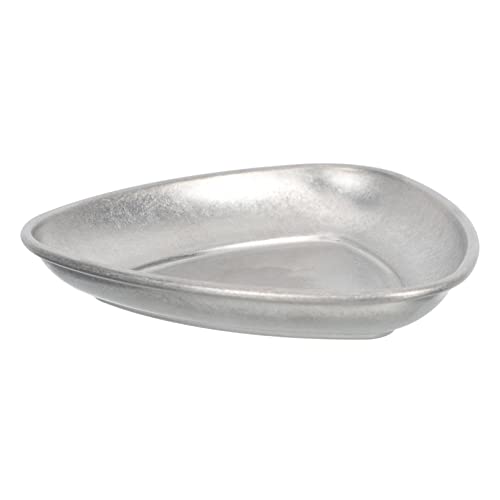 Fruit Tray Coffee Beans Cupping Sample Tray Triangle Shaped Reusable Stainless Steel Plate Oasted Bean Display for Scooping Weighing Coffee Table Snacks Serving Plate