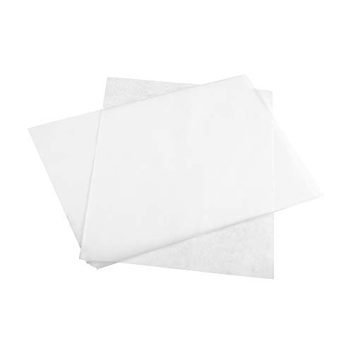 Heating Pressing Paper 7.87 x 5.9 inch Wax Concentrates Oil Bank Filter Baking Paper for Extracting Machine Tools (50 PCS per Pack)