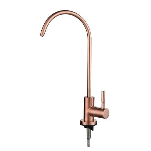 Robinet de cuisine or rose pour eau filtrée au quotidien dans votre maison
